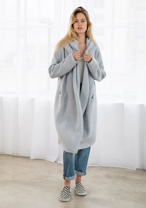 Oversized Two Pocket Cardigan