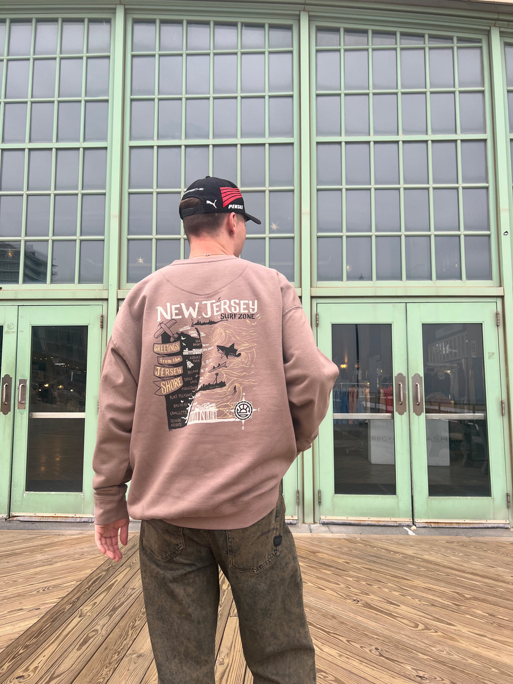 New Jersey Surf Zone 3 Tone Crew