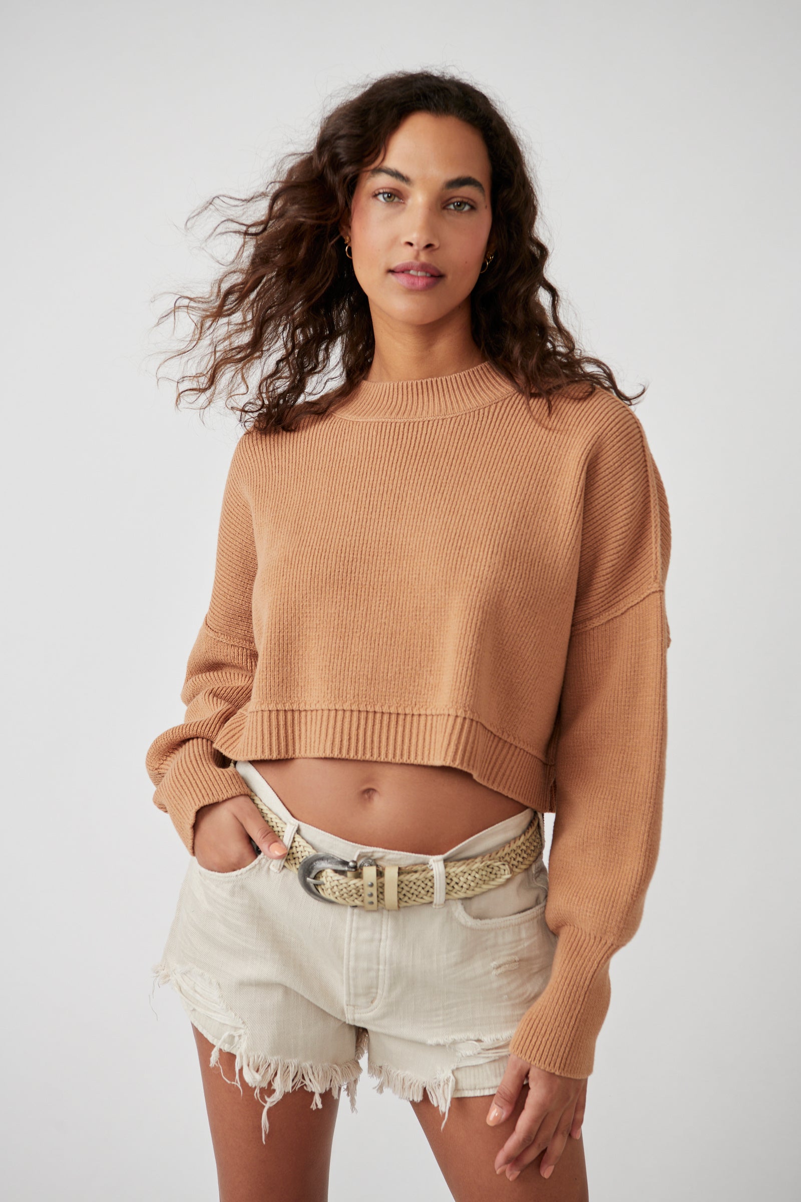 Easy Street Crop Pullover (5 Colors)