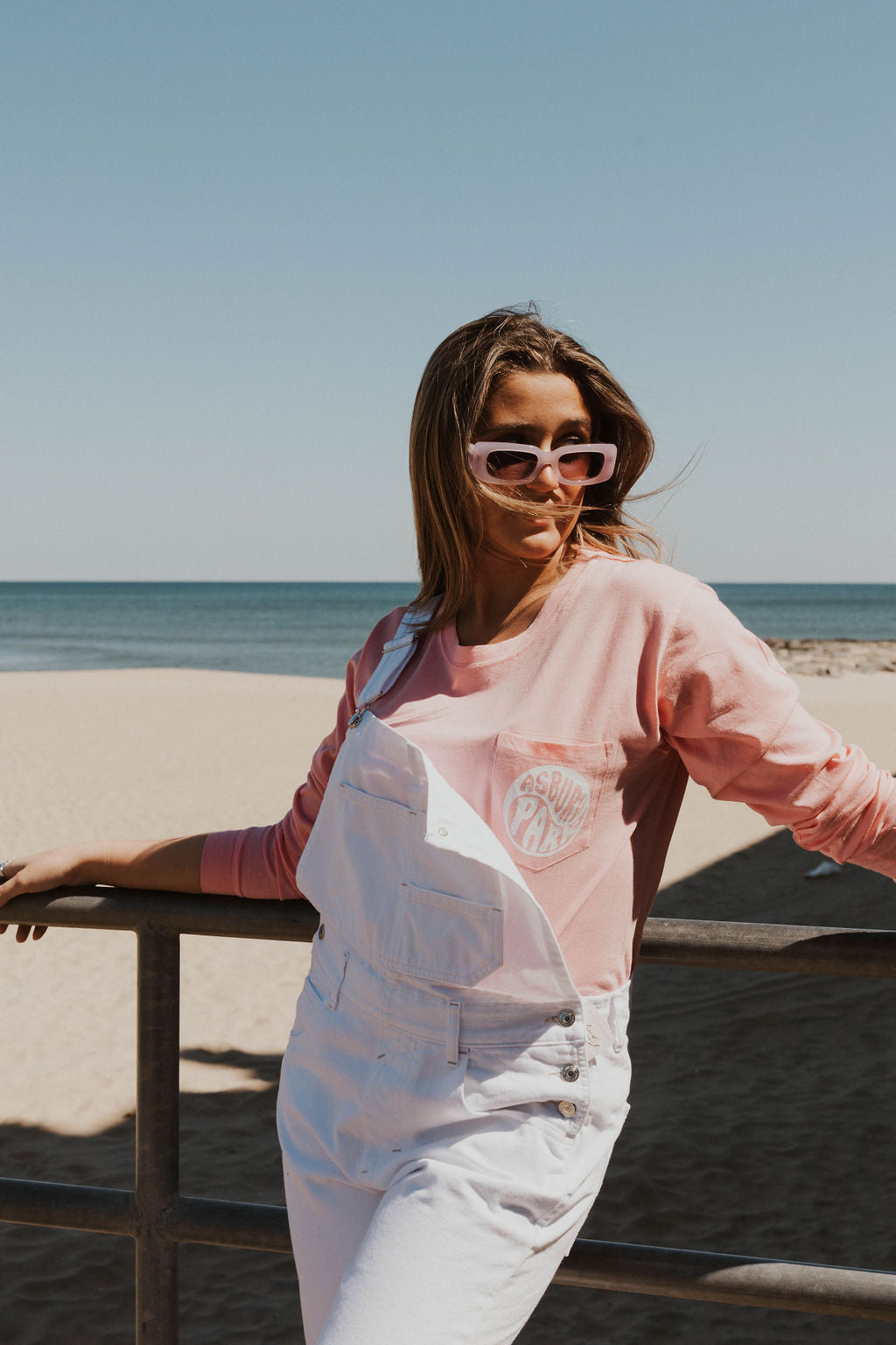 Asbury Park Saltwashed LS Pocket Tee
